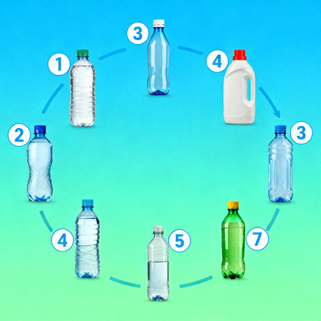 常用塑料瓶知識(shí)大匯總：看懂材質(zhì)、用對(duì)方法、做好回收